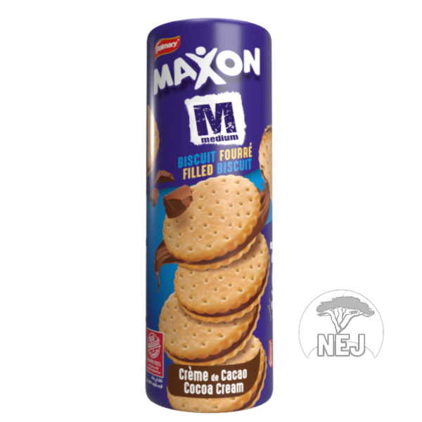 Biscuit Maxon Fourré à la crème de Cacao - Format M