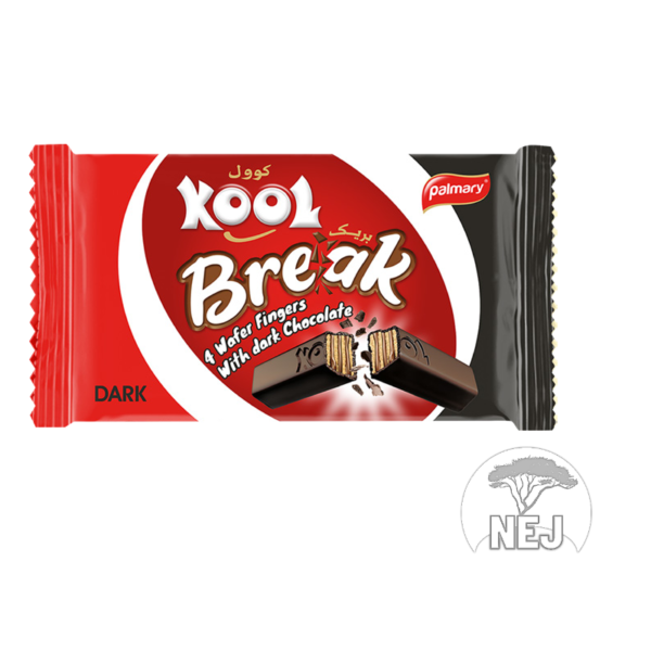 Gaufrette enrobée Kool Break chocolat noir