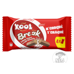 Gaufrette enrobée Kool Break chocolat noir format familial