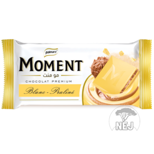 Tablette chocolat Moment blanc praliné