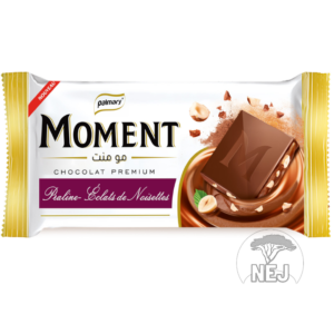 Tablette chocolat Moment praliné éclats de noisettes