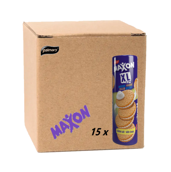 Carton Biscuit Maxon Fourré à la crème de Lait - Formal XL